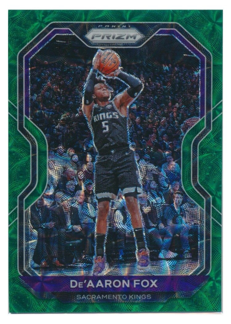 2020-21 Panini Prizm Base Set De'Aaron Fox #13 card