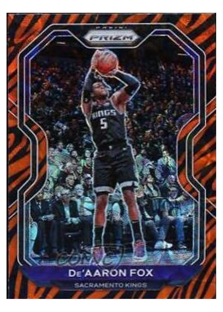 2020-21 Panini Prizm Base Set De'Aaron Fox #13 card