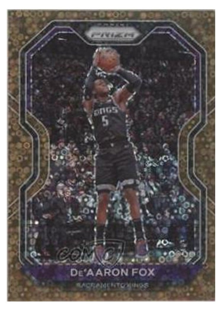 2020-21 Panini Prizm Base Set De'Aaron Fox #13 card