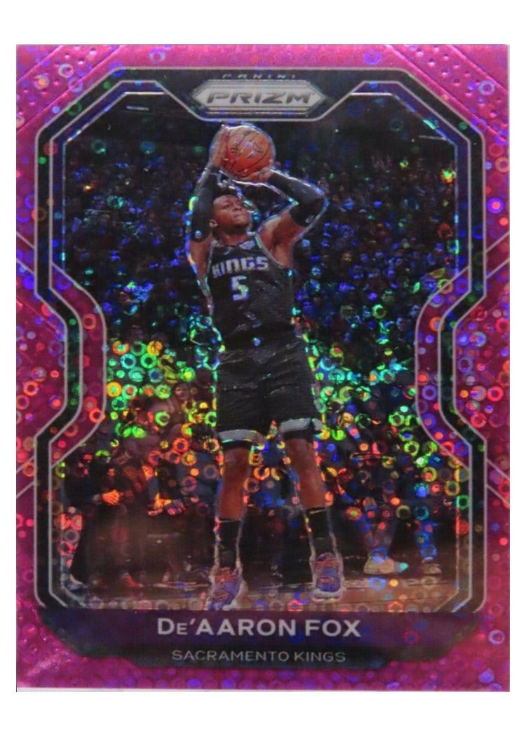 2020-21 Panini Prizm Base Set De'Aaron Fox #13 card
