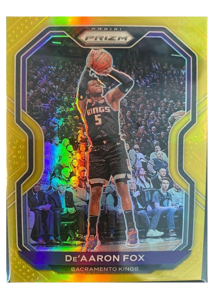 2020-21 Panini Prizm Base Set De'Aaron Fox #13 card