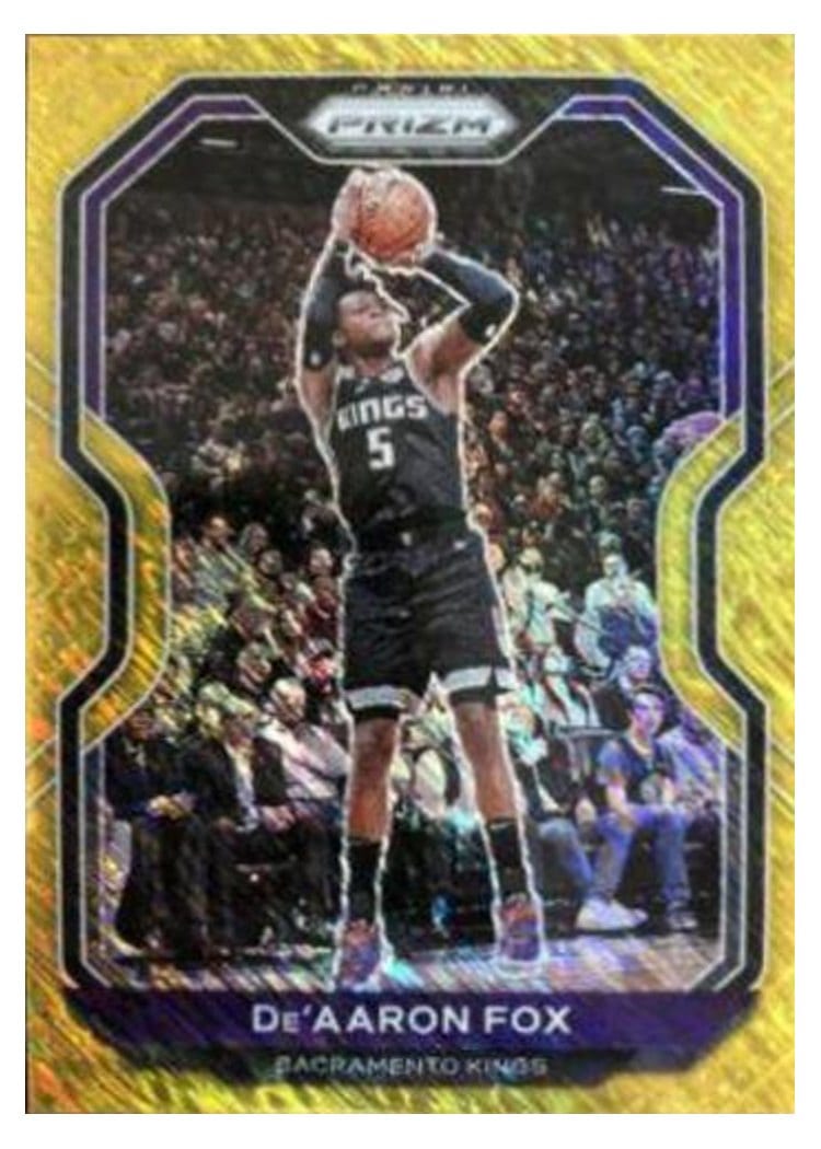 2020-21 Panini Prizm Base Set De'Aaron Fox #13 card