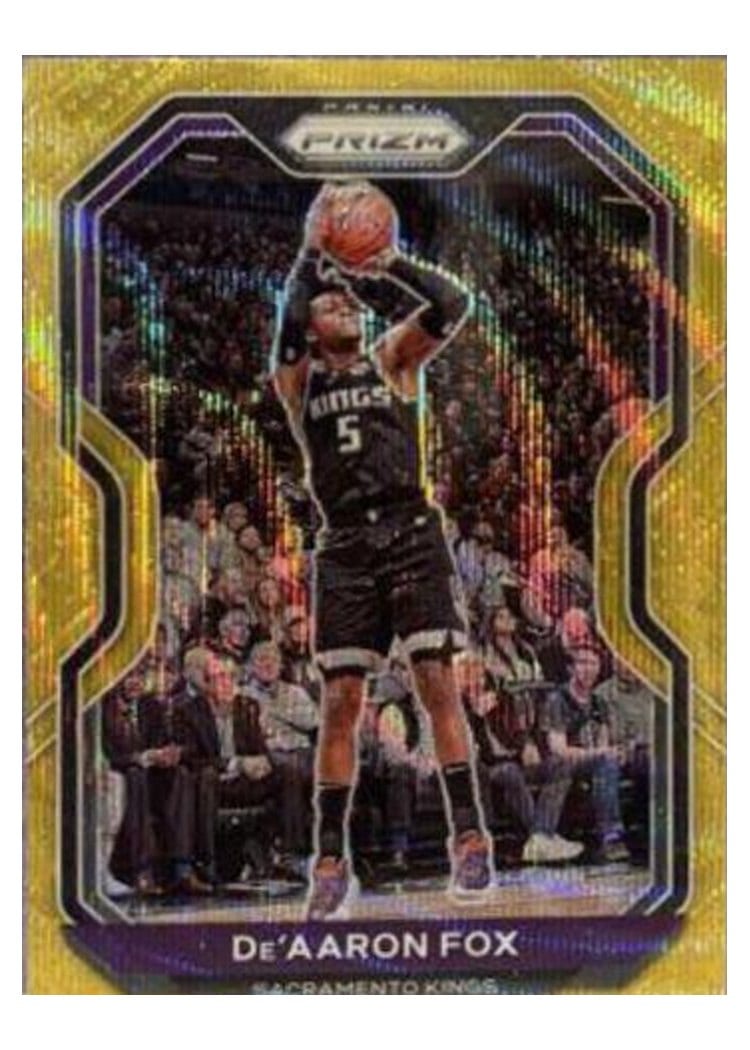 2020-21 Panini Prizm Base Set De'Aaron Fox #13 card