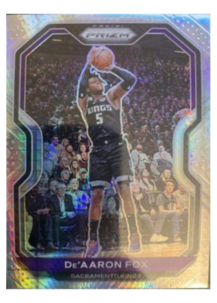 2020-21 Panini Prizm Base Set De'Aaron Fox #13 card