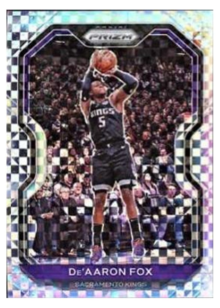 2020-21 Panini Prizm Base Set De'Aaron Fox #13 card