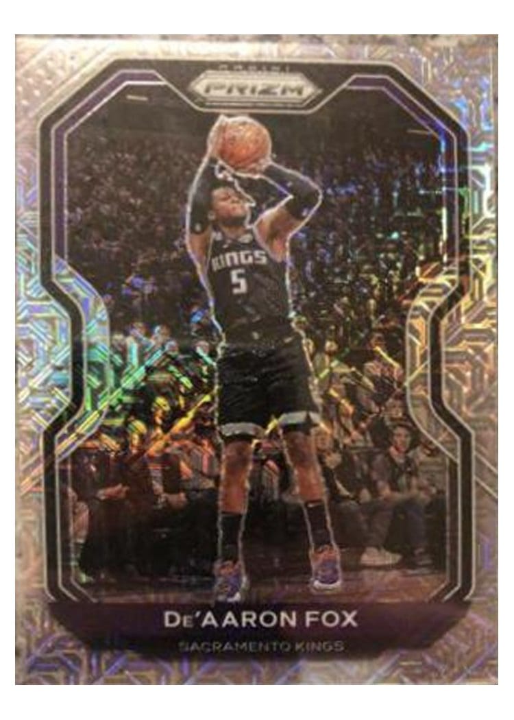 2020-21 Panini Prizm Base Set De'Aaron Fox #13 card
