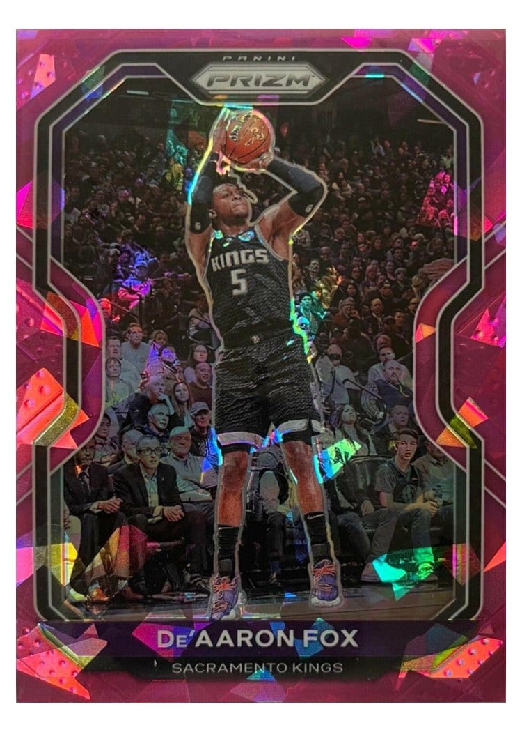 2020-21 Panini Prizm Base Set De'Aaron Fox #13 card
