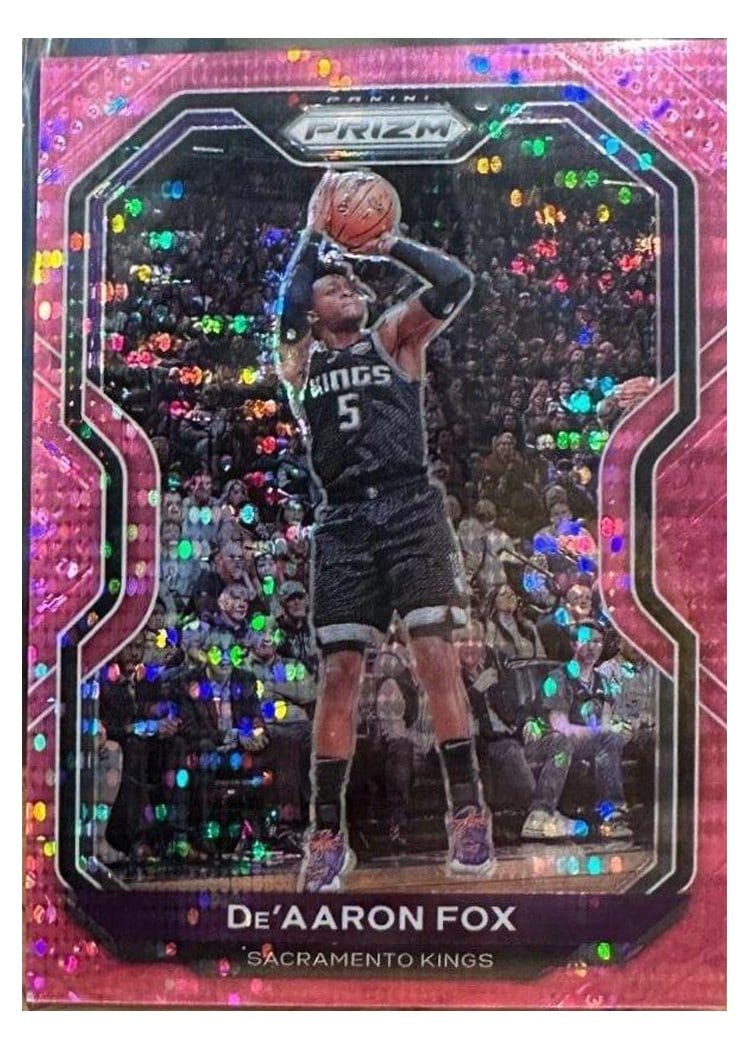 2020-21 Panini Prizm Base Set De'Aaron Fox #13 card