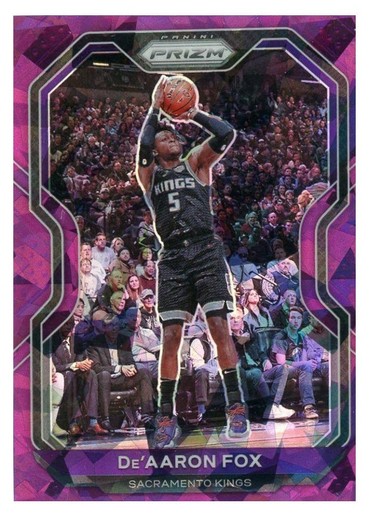 2020-21 Panini Prizm Base Set De'Aaron Fox #13 card