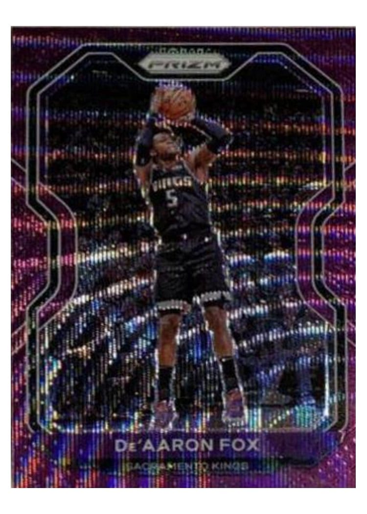 2020-21 Panini Prizm Base Set De'Aaron Fox #13 card