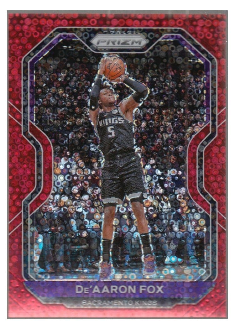 2020-21 Panini Prizm Base Set De'Aaron Fox #13 card