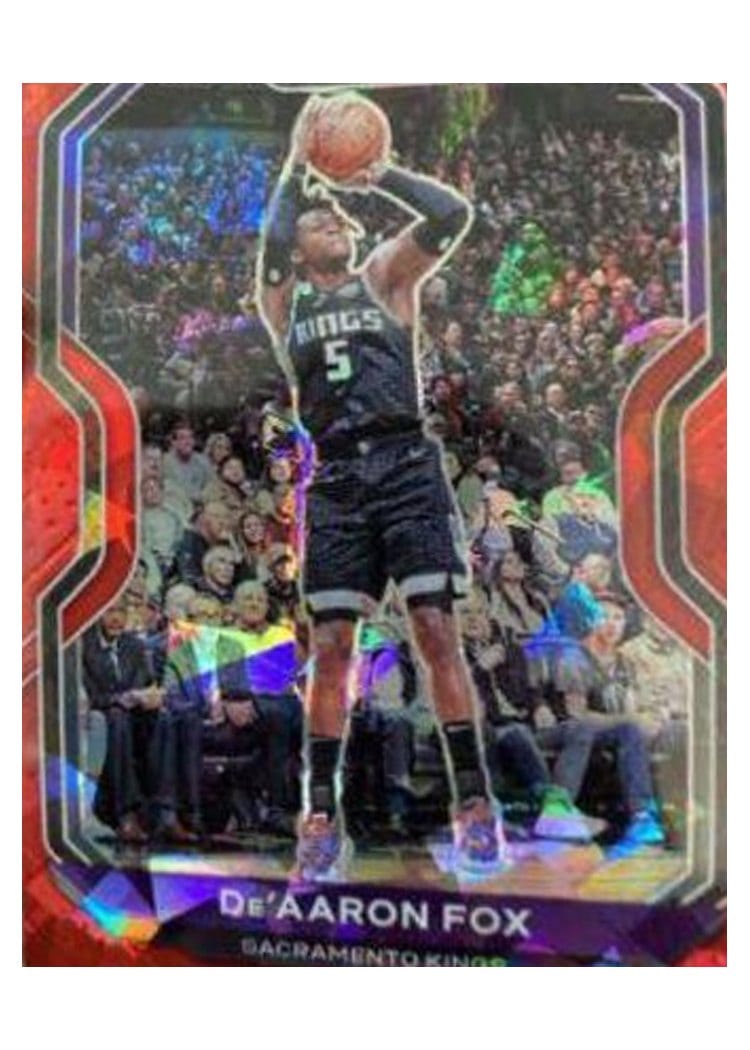 2020-21 Panini Prizm Base Set De'Aaron Fox #13 card