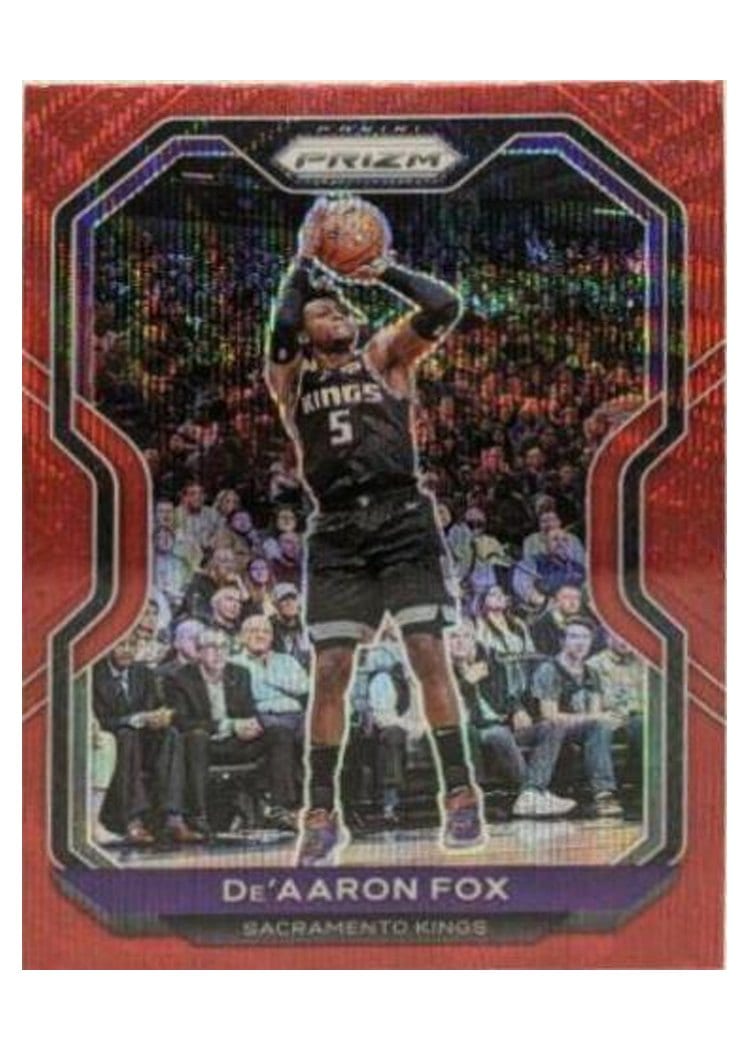 2020-21 Panini Prizm Base Set De'Aaron Fox #13 card