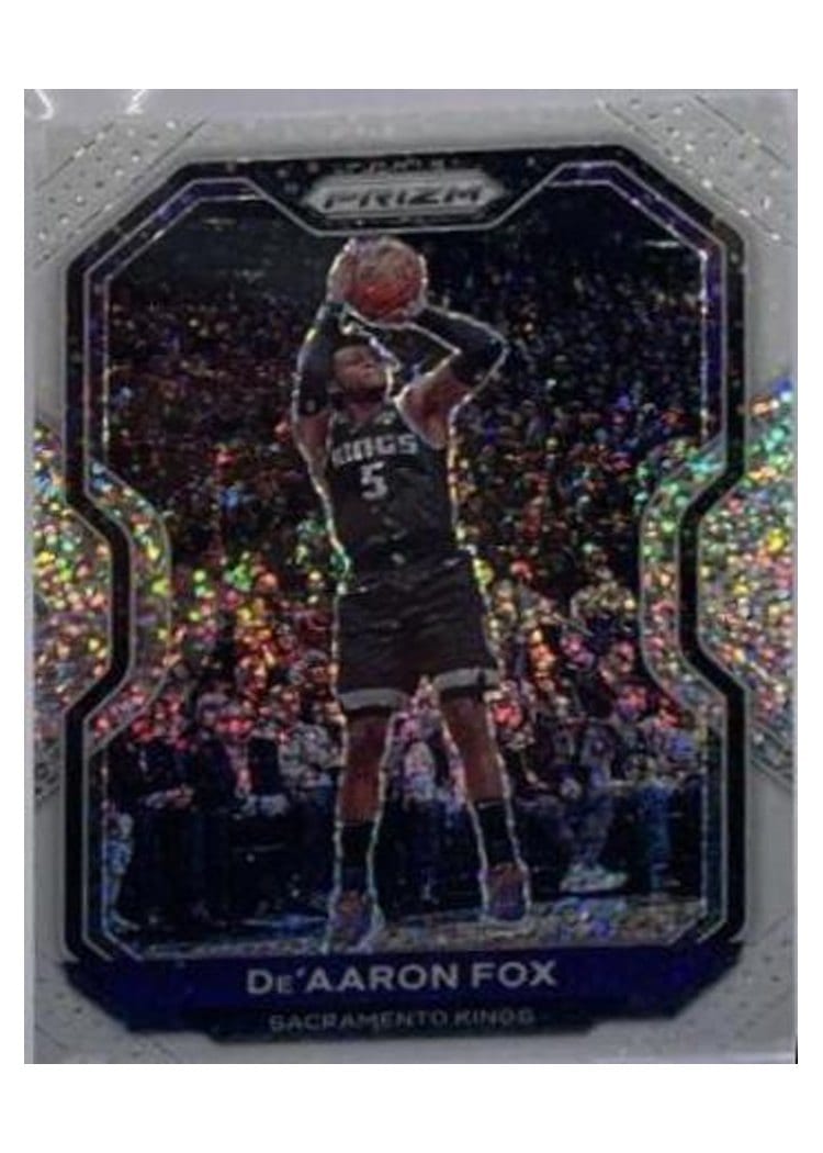 2020-21 Panini Prizm Base Set De'Aaron Fox #13 card