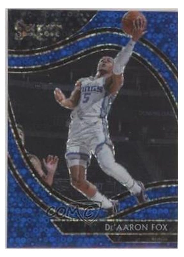 2020-21 Panini Select Base Set De'Aaron Fox #210 card