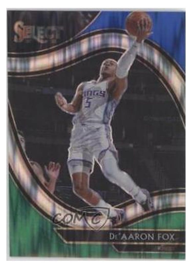 2020-21 Panini Select Base Set De'Aaron Fox #210 card