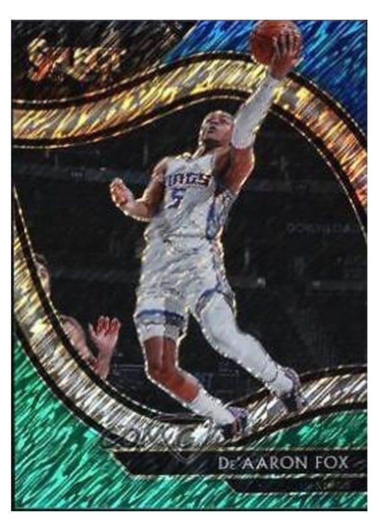 2020-21 Panini Select Base Set De'Aaron Fox #210 card