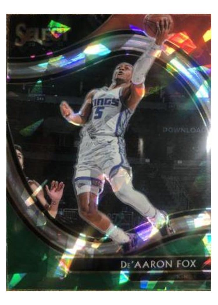 2020-21 Panini Select Base Set De'Aaron Fox #210 card