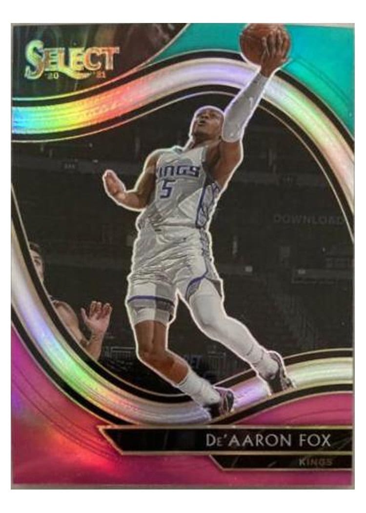 2020-21 Panini Select Base Set De'Aaron Fox #210 card