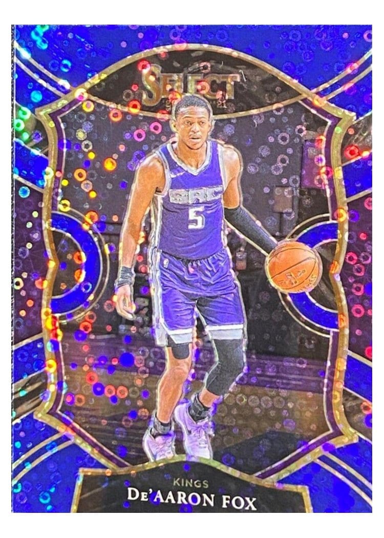2020-21 Panini Select Base Set De'Aaron Fox #32 card