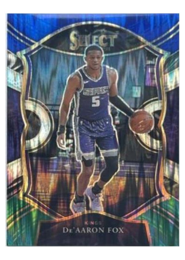 2020-21 Panini Select Base Set De'Aaron Fox #32 card