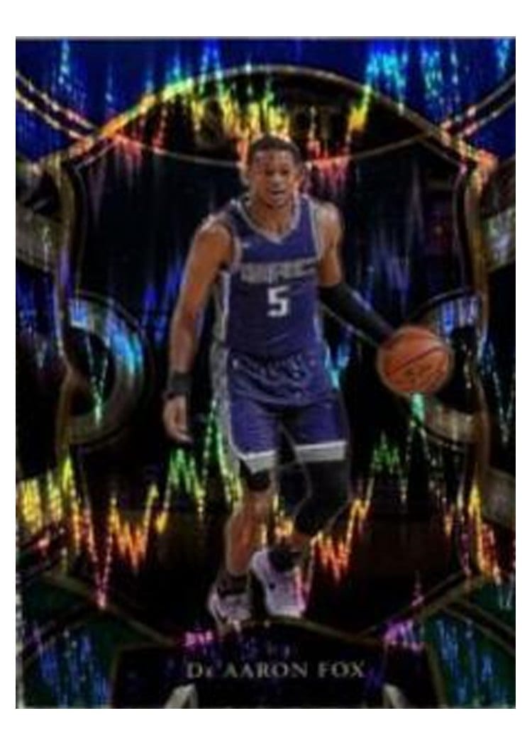 2020-21 Panini Select Base Set De'Aaron Fox #32 card