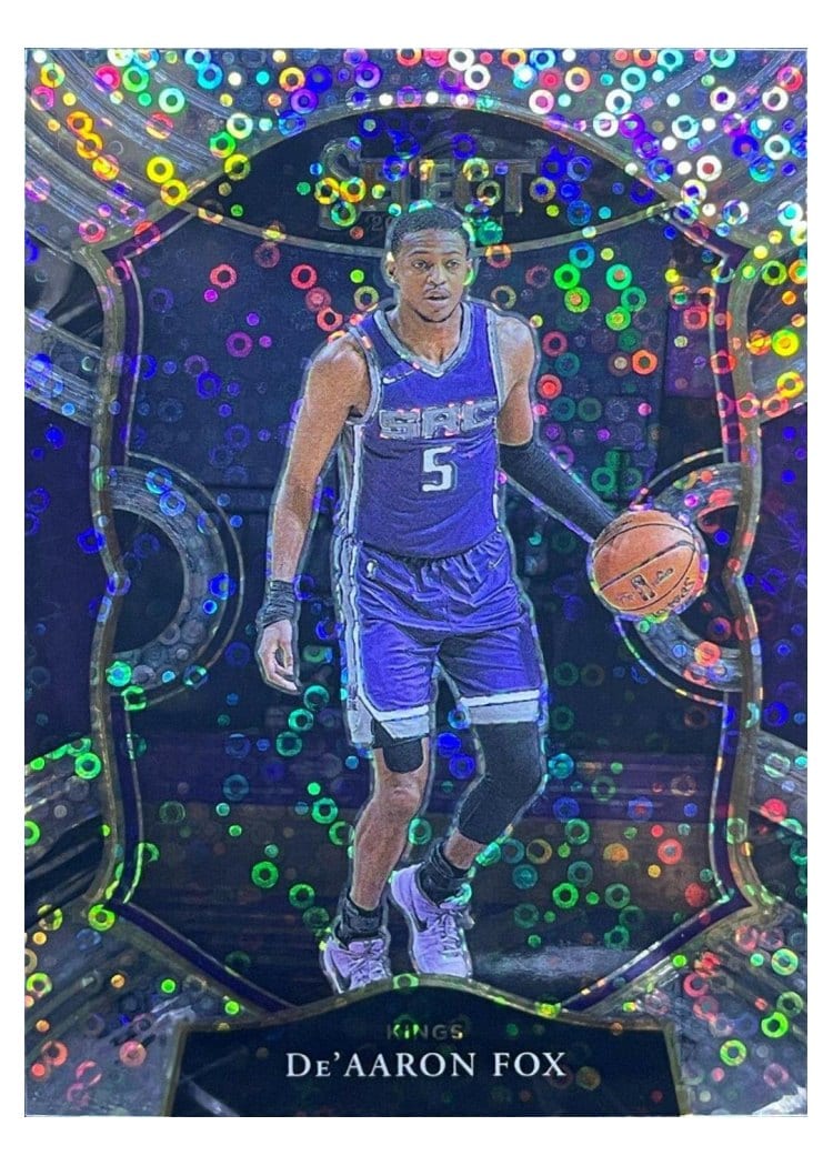 2020-21 Panini Select Base Set De'Aaron Fox #32 card