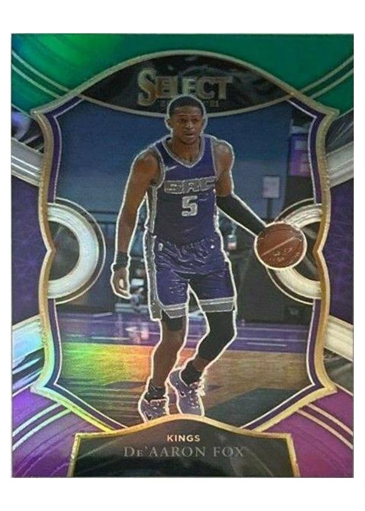2020-21 Panini Select Base Set De'Aaron Fox #32 card