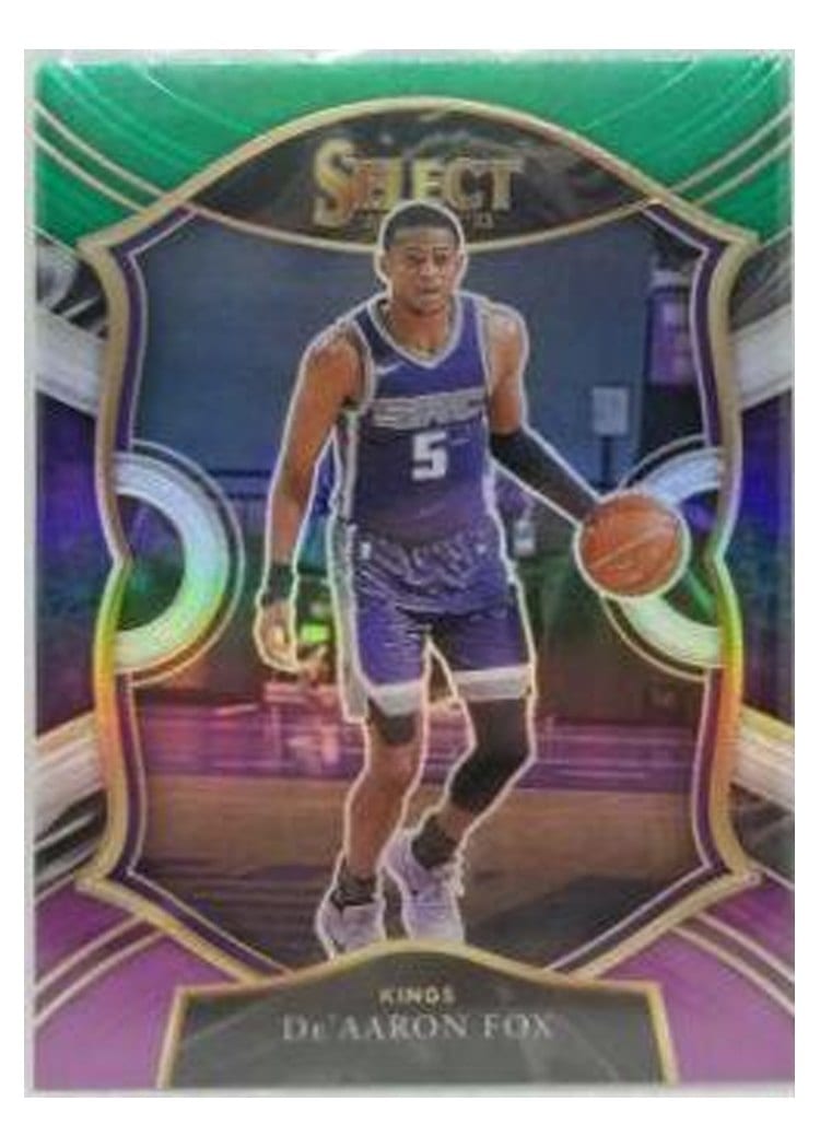 2020-21 Panini Select Base Set De'Aaron Fox #32 card