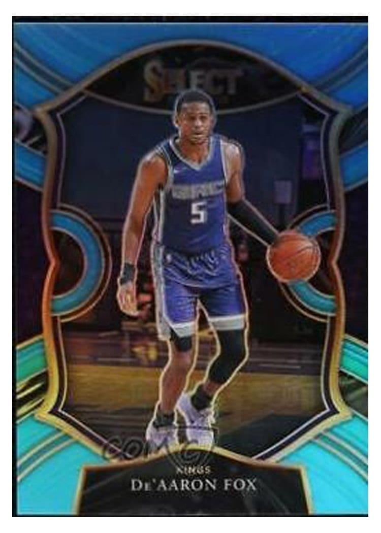 2020-21 Panini Select Base Set De'Aaron Fox #32 card