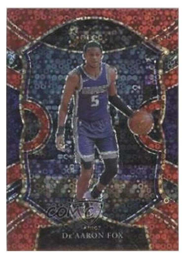 2020-21 Panini Select Base Set De'Aaron Fox #32 card