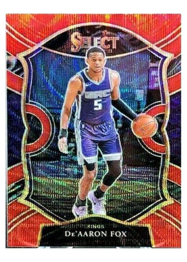 2020-21 Panini Select Base Set De'Aaron Fox #32 card