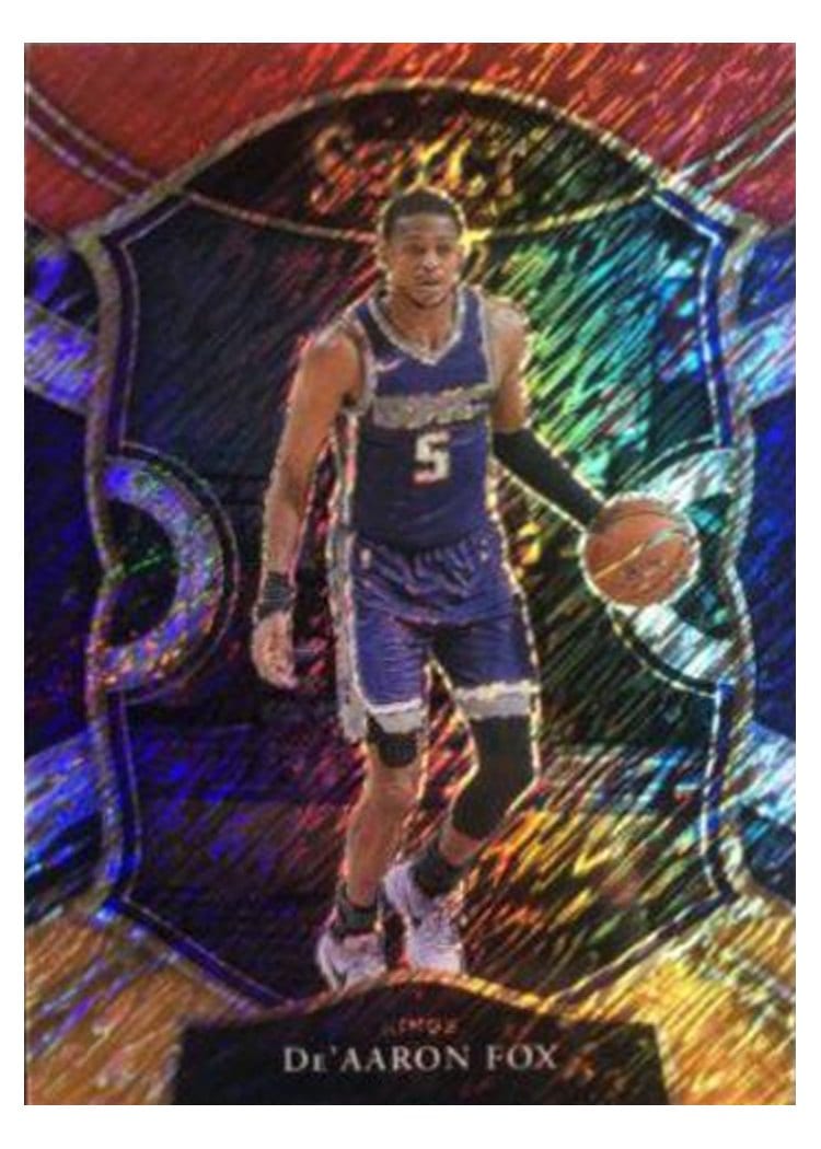 2020-21 Panini Select Base Set De'Aaron Fox #32 card