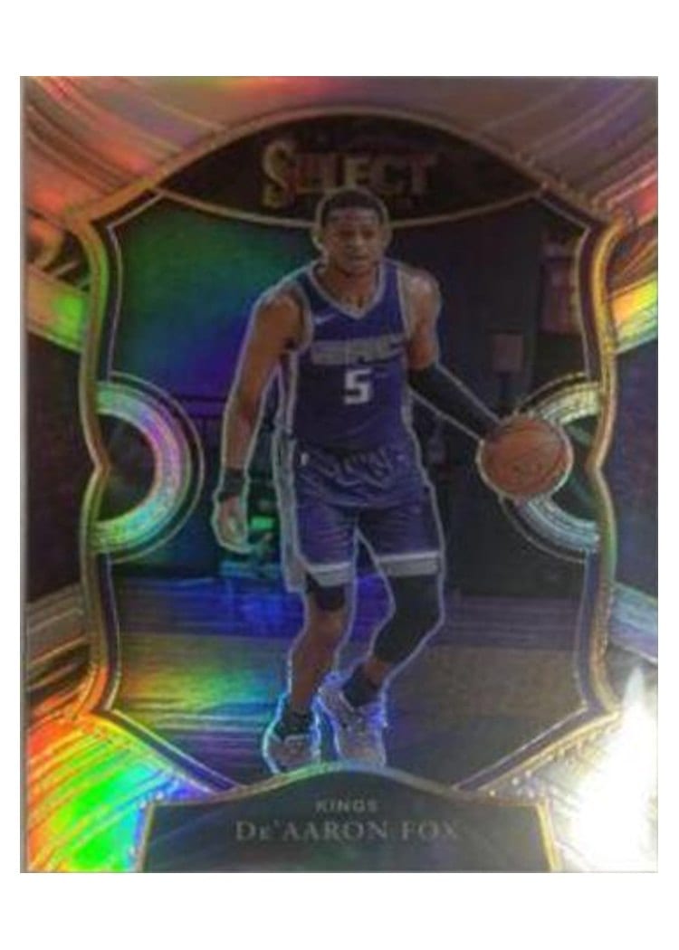 2020-21 Panini Select Base Set De'Aaron Fox #32 card