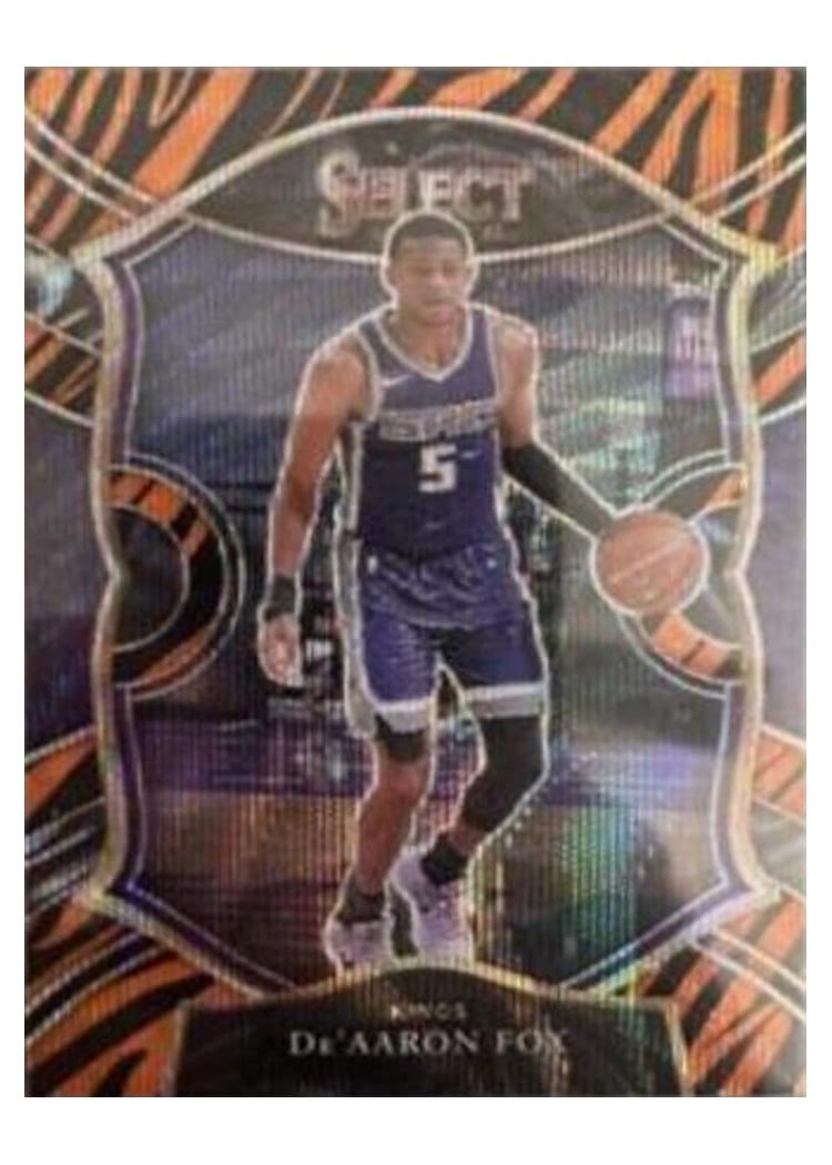 2020-21 Panini Select Base Set De'Aaron Fox #32 card