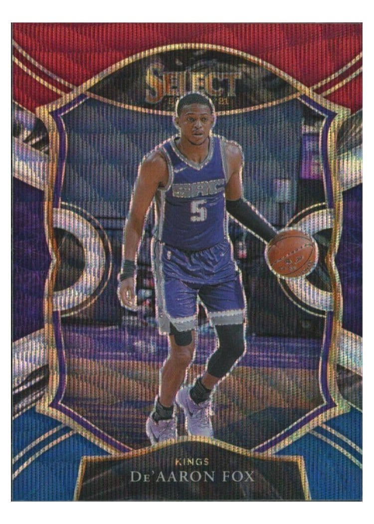 2020-21 Panini Select Base Set De'Aaron Fox #32 card