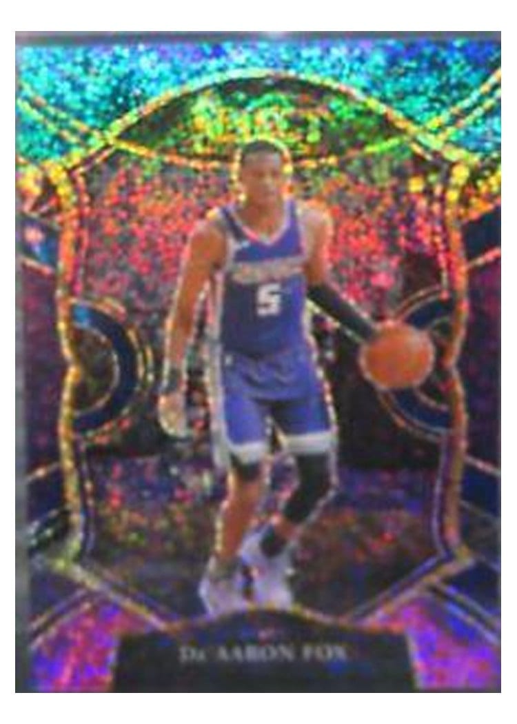 2020-21 Panini Select Base Set De'Aaron Fox #32 card