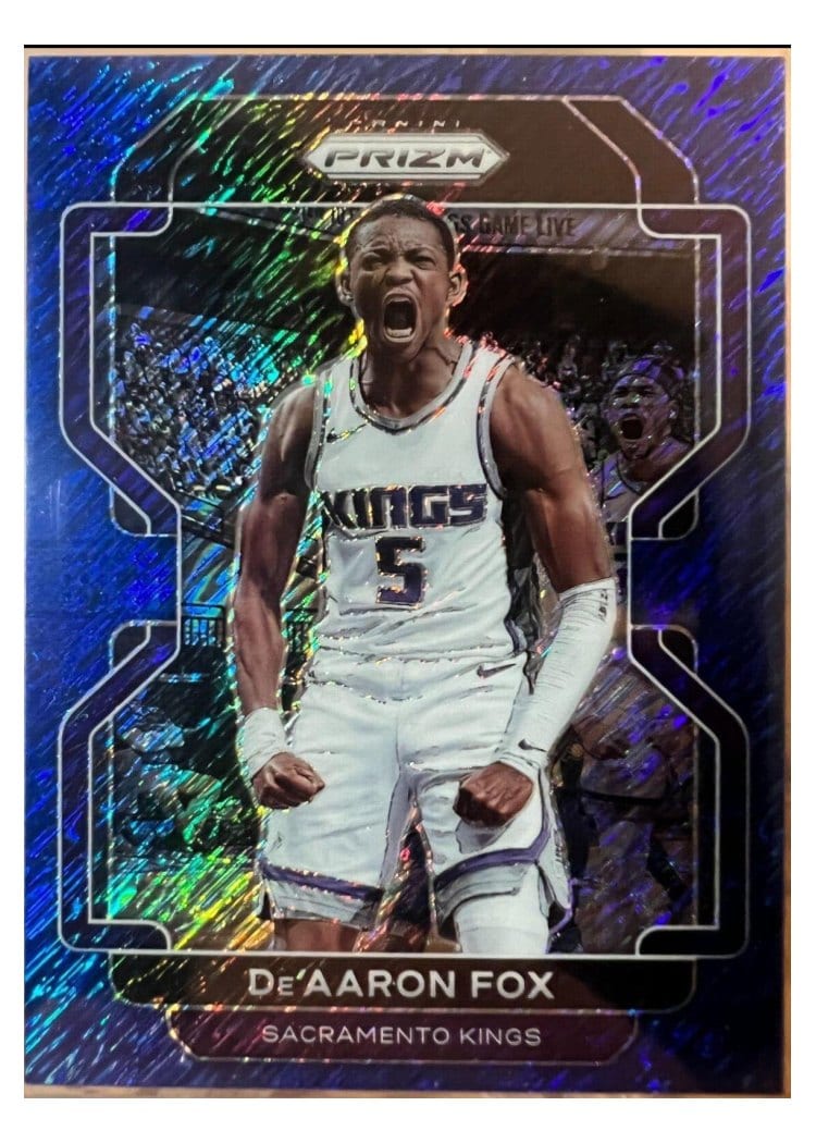 2021-22 Panini Prizm Base Set De'Aaron Fox #148 card