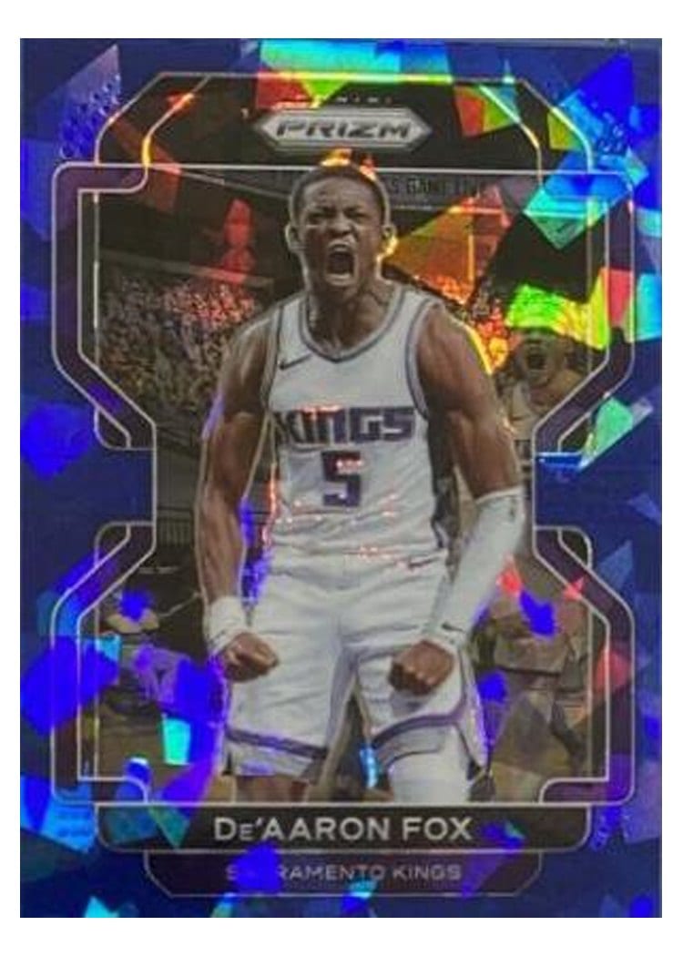 2021-22 Panini Prizm Base Set De'Aaron Fox #148 card