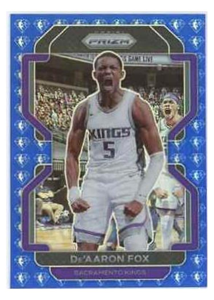 2021-22 Panini Prizm Base Set De'Aaron Fox #148 card