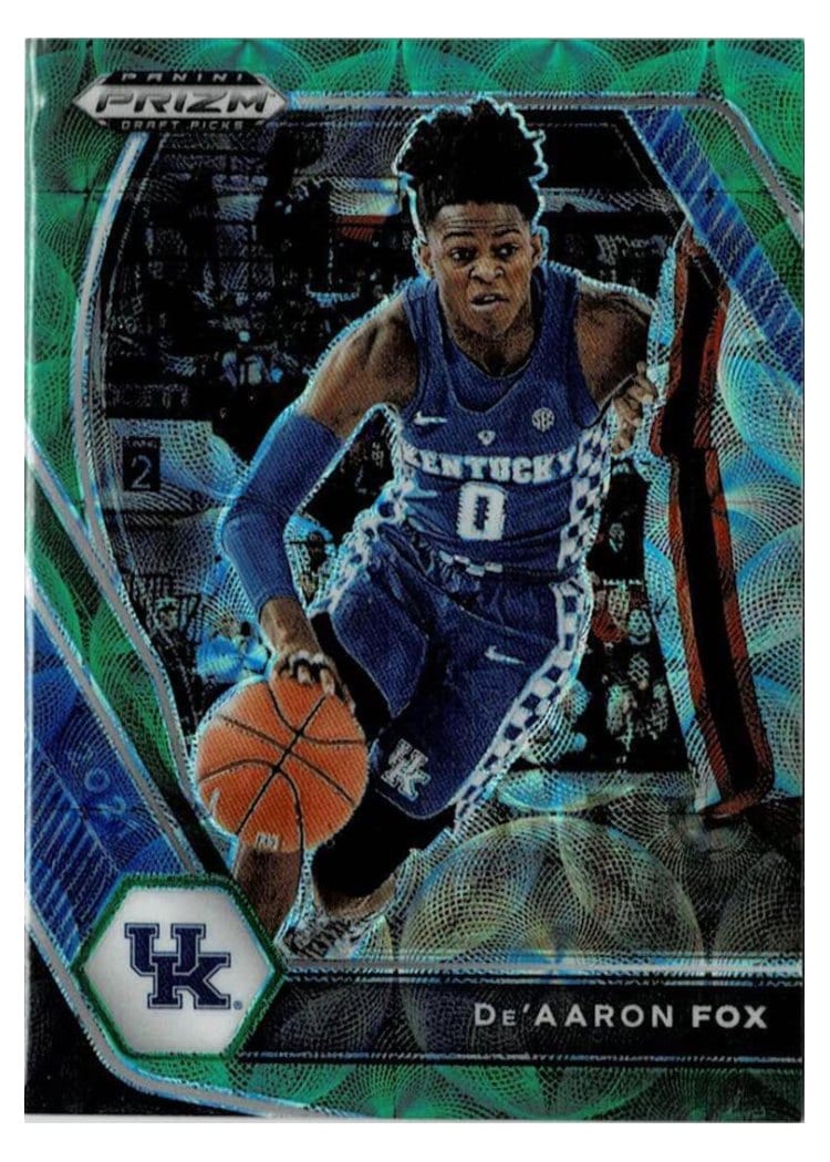 2021-22 Panini Prizm Base Set De'Aaron Fox #148 card