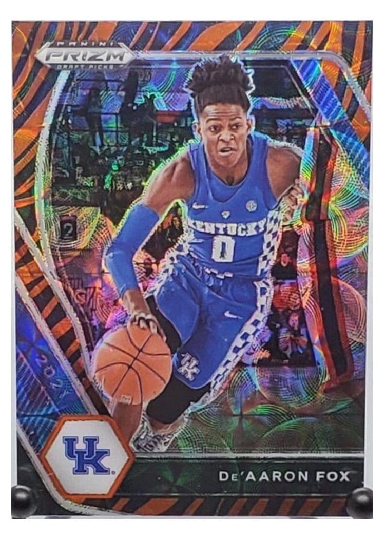 2021-22 Panini Prizm Base Set De'Aaron Fox #148 card