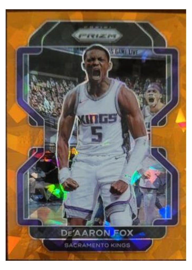 2021-22 Panini Prizm Base Set De'Aaron Fox #148 card