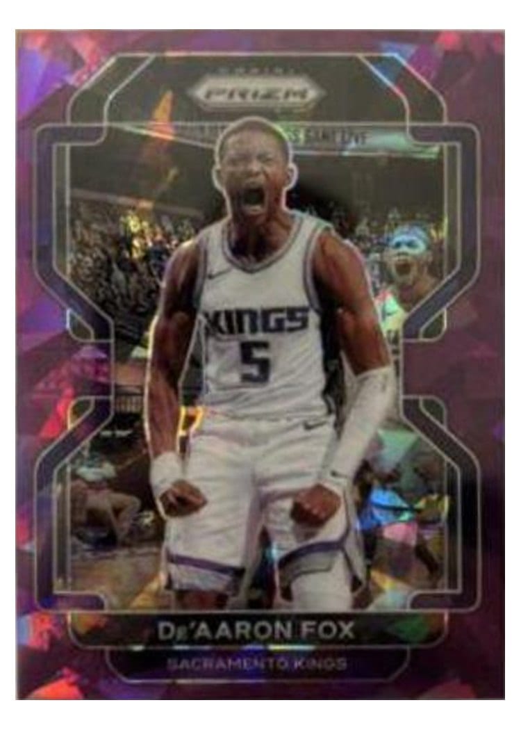 2021-22 Panini Prizm Base Set De'Aaron Fox #148 card