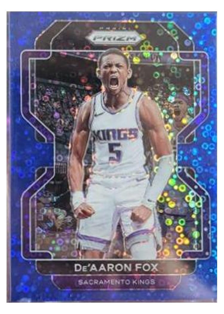 2021-22 Panini Prizm Base Set De'Aaron Fox #148 card