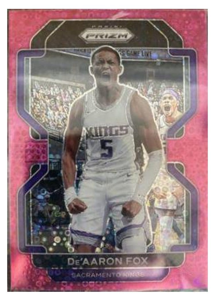 2021-22 Panini Prizm Base Set De'Aaron Fox #148 card