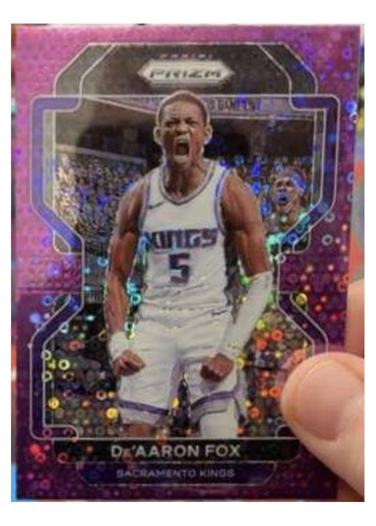 2021-22 Panini Prizm Base Set De'Aaron Fox #148 card