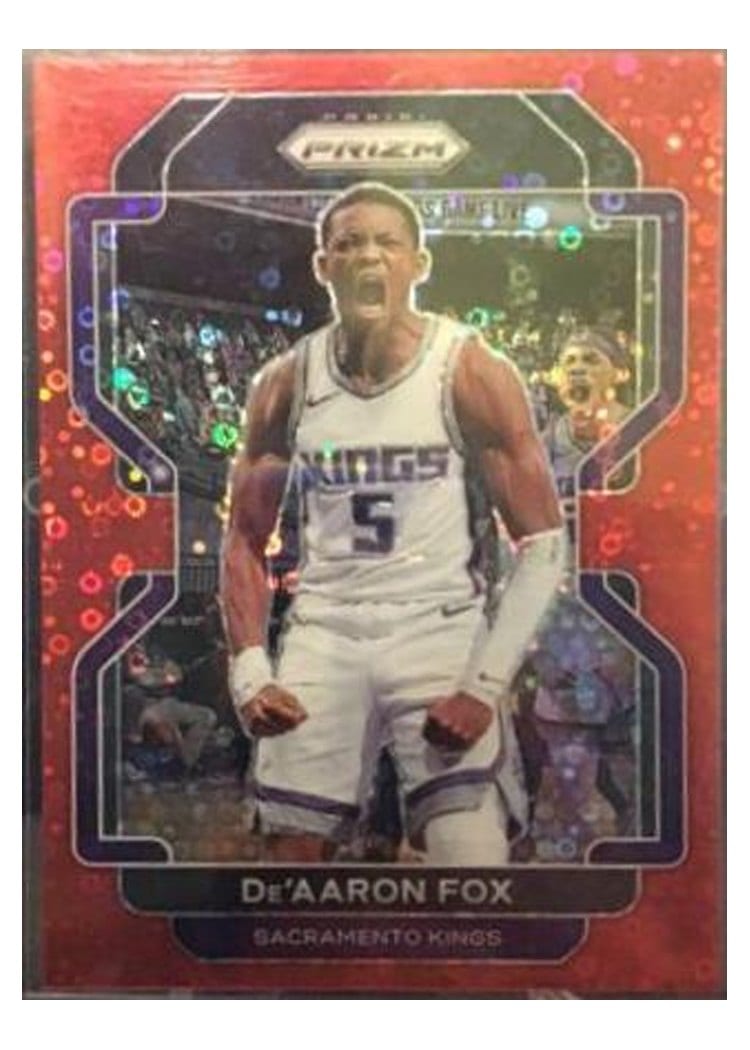 2021-22 Panini Prizm Base Set De'Aaron Fox #148 card