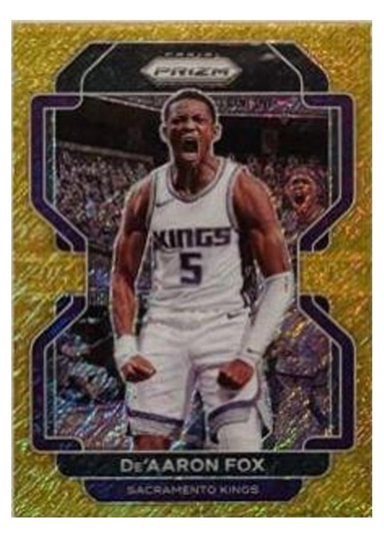 2021-22 Panini Prizm Base Set De'Aaron Fox #148 card