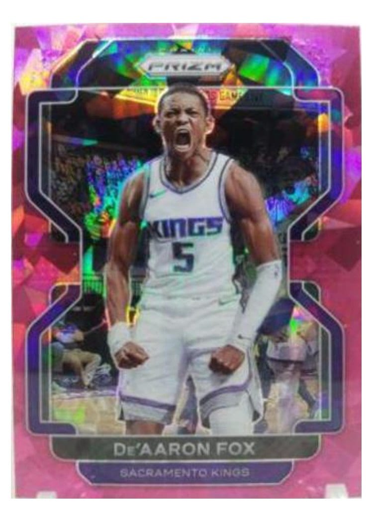 2021-22 Panini Prizm Base Set De'Aaron Fox #148 card